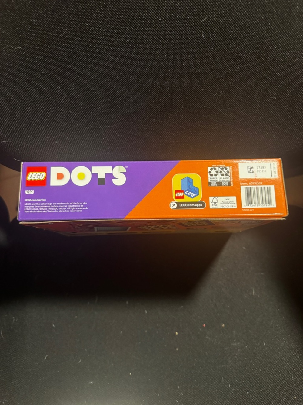 LEGO DOTS Big Box Craft Kit - Yellow, Purple, Pink, Black - Picture 4 of 5